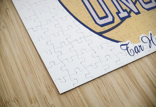 1982 North Carolina Tar Heels Basketball Art Row One Brand puzzle