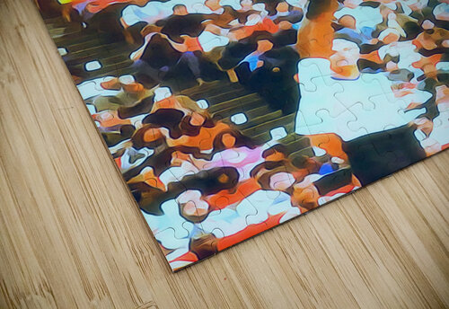 Dominique Wilkins Dunk Art Row One Brand puzzle