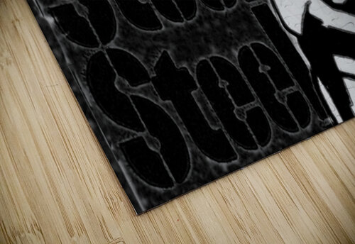 Black and White Football Art_Vintage NFL Pittsburgh Steelers Art Row One Brand Row One Brand puzzle