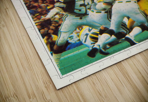 1981_College_Football_Program_Cover_Art_Michigan_State_MSU_Spartans_Spartan_Stadium Row One Brand puzzle