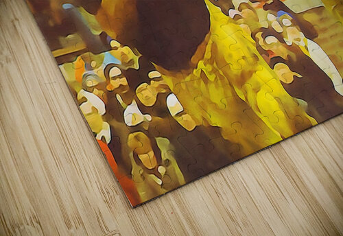 Saturday Scamper Notre Dame Football Art Row One Brand puzzle