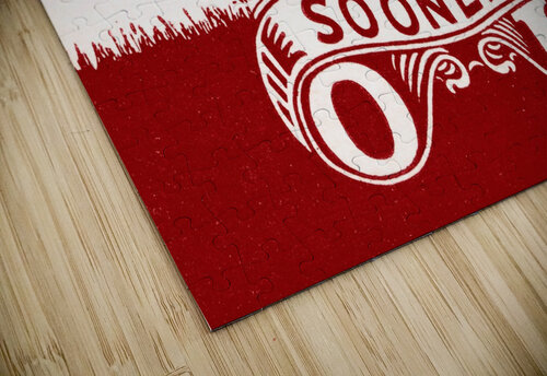 norman oklahoma university college wall art row one ou Row One Brand puzzle