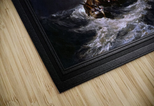 Dutch Fishing Boats In A Storm by Joseph Mallord William Turner xzendor7 puzzle