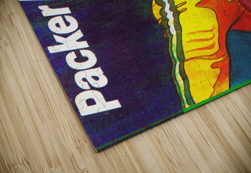 retro sports poster 1987 packer badger (1) Row One Brand puzzle