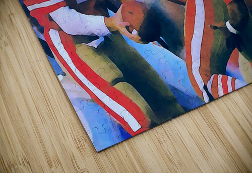 Joe Montana San Francisco 49ers Art Row One Brand puzzle