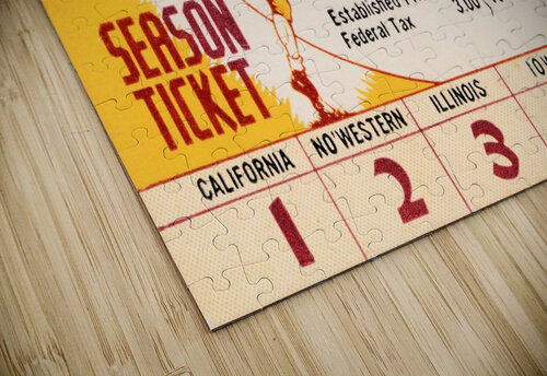 1952 minnesota golden gophers football season ticket Row One Brand puzzle