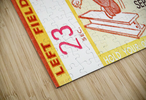1959 Cleveland Browns vs. Pittsburgh Steelers Ticket Art Row One Brand puzzle