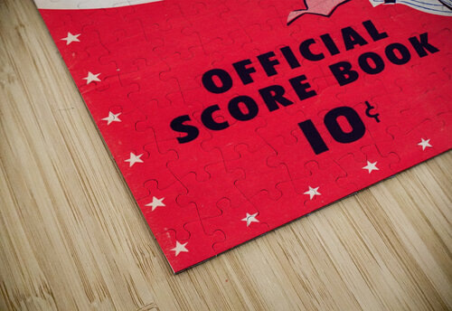 1957_Major League Baseball_Chicago White Sox_Vintage Score Book Wall Art Row One Brand puzzle