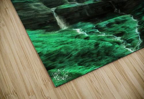 A Peaceful View ChrisHarrisArt puzzle