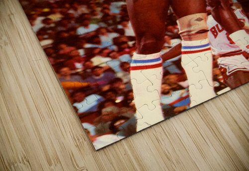 1985 Chicago Bulls Michael Jordan Dunk Art Row One Brand puzzle