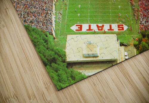 1985 NC State Carter Finley Stadium Art Row One Brand puzzle