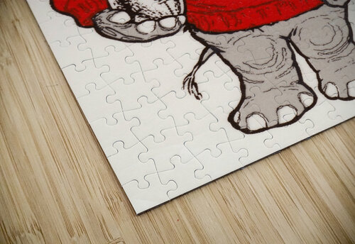 Vintage Alabama Football Art Row One Brand puzzle