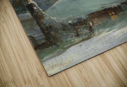 Winter landscape Abraham van Strij puzzle