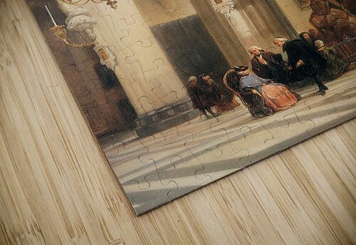 Interior of a church Jose Jimenez Aranda puzzle