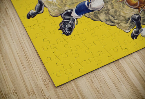 1959 LA Rams Art  Row One Brand puzzle