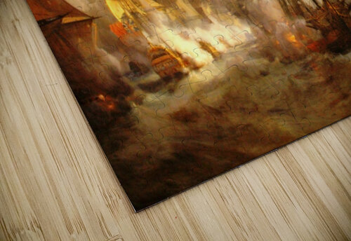 Battle of Ushant Jean Antoine Theodore de Gudin puzzle