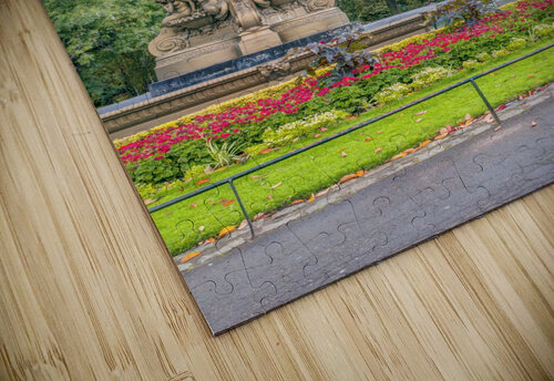 The Ross Fountain and Edinburgh Castle, Scotland Assaf Frank puzzle