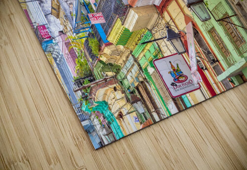 Colorful houses in Havana city, Cuba Assaf Frank puzzle