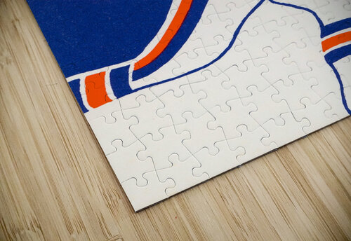 1984 Chicago Bears Retro Art Row One Brand puzzle