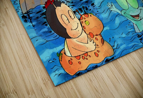 Summer Camp - at the lake - Bugville Critters Robert Stanek puzzle