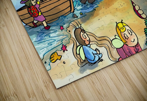 Treasure map - Pirates - Bugville Critters Robert Stanek puzzle