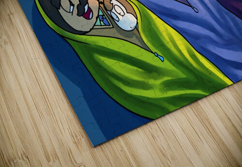 Bedtime - Staying In - Power outage - Bugville Critters Robert Stanek puzzle