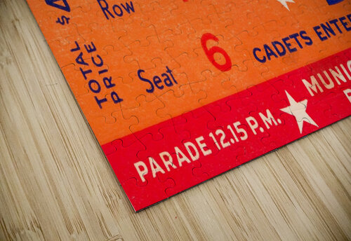 1940 Army Navy Game Row One Brand puzzle