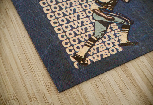 1976 Dallas Cowboys Retro Football Wall Art Row One Brand puzzle