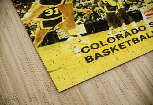 1985 Colorado State University Basketball Row One Brand puzzle