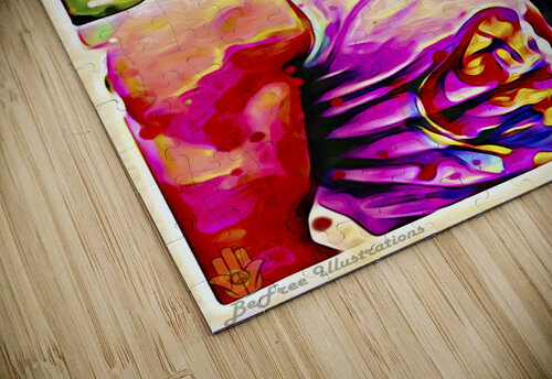 BRUCE LEE- THE LEGEND BeFree Illustrations puzzle