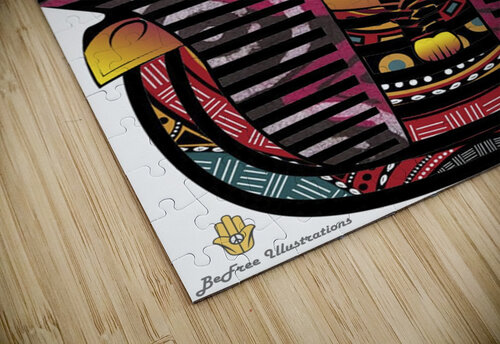 KING TUT -- YOUNGEST IN CHARGE BeFree Illustrations puzzle