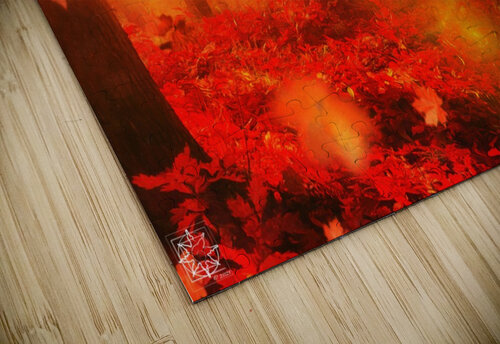 Wandering in the Fall ChrisHarrisArt puzzle