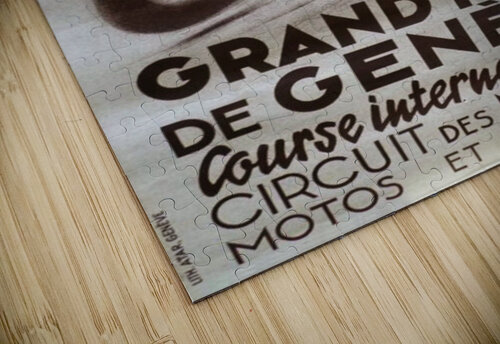 Grand prix de Geneve VINTAGE POSTER puzzle