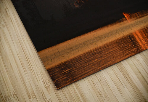 Assawoman Sunset near Ocean City Bill Swartwout Photography puzzle