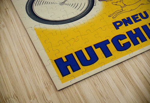 Pneu Hutchinson VINTAGE POSTER puzzle