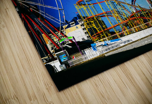 Deserted Ocean City Amusement Pier Rembrandt Bill Swartwout Photography puzzle