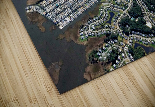 West Fenwick Island Aerial Imagery Bill Swartwout Photography puzzle