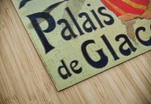 Palais de Glace VINTAGE POSTER puzzle