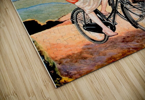 Triumph Cycles VINTAGE POSTER puzzle