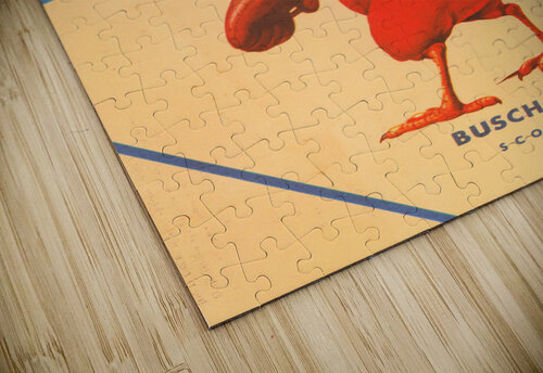 1955 St. Louis Cardinals Scorecard Canvas Row One Brand puzzle