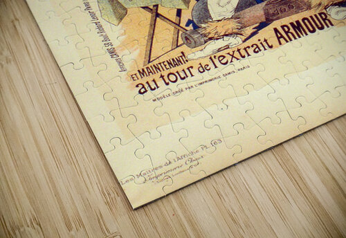 Armour VINTAGE POSTER puzzle