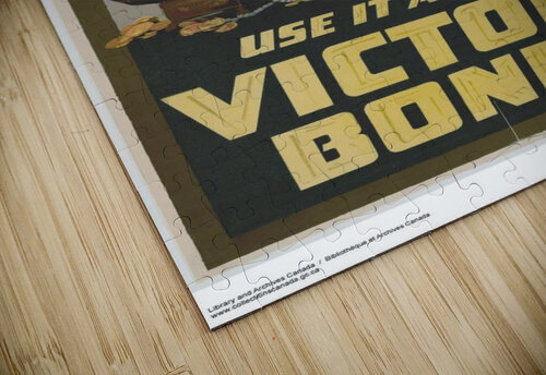 Faith in Canada VINTAGE POSTER puzzle