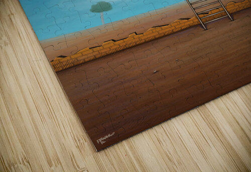 The wall flies Alirastroo puzzle