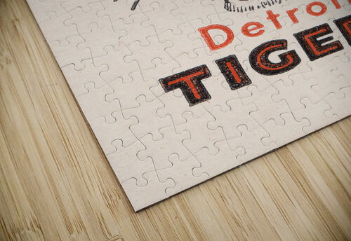 1956 Detroit Tigers Canvas Wall Art Row One Brand puzzle