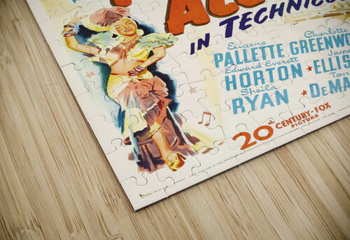 The Gangs All Here VINTAGE POSTER puzzle