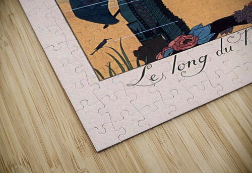 The length of the Missouri river VINTAGE POSTER puzzle