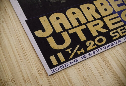 Jaarberus Utrecht VINTAGE POSTER puzzle