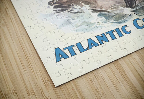 Excursion to Atlantic City Original Poster VINTAGE POSTER puzzle