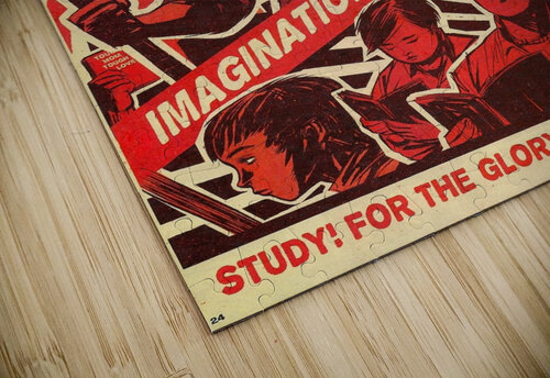 Study for the glory of your mother VINTAGE POSTER puzzle