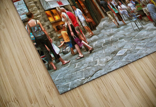 cortona street life A DAP 2X Glamour Glamour Softer  akvis 6A M Damien Suriel puzzle